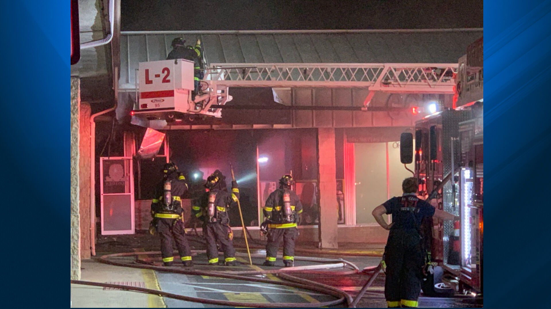 Barber shop fire in Bethlehem